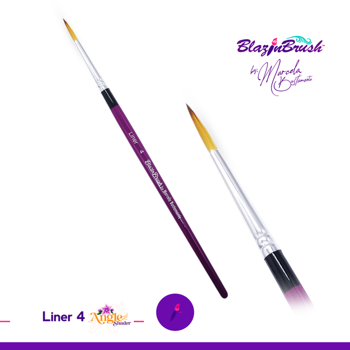 Liner 4 - Blazin Brush by Marcela Bustamante