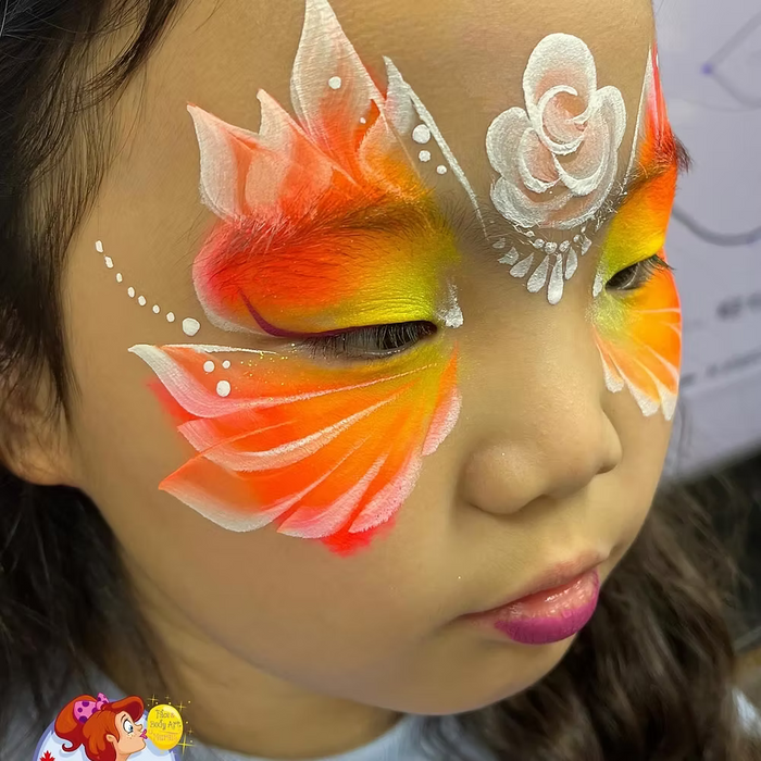 Bananagum Face Painting Brush - Long Angle 5/8"