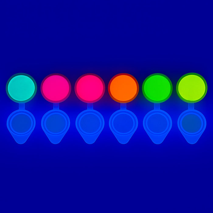 Neon UV Glitter – 90ml Pop Up Cups by Art Factory