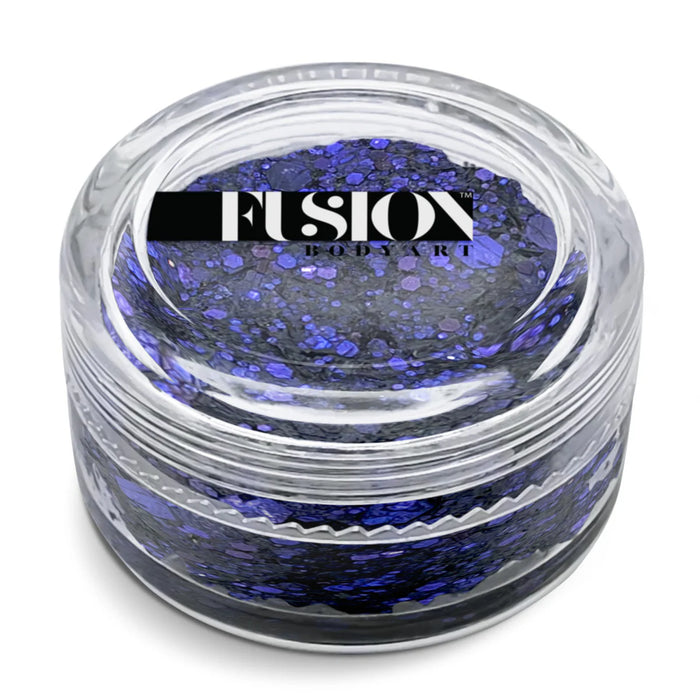 Fusion Body Art | Glitter Creams - Purple Nights 10ml (Color Shifting)