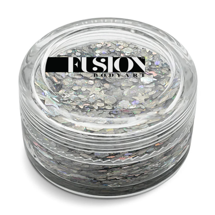 Fusion Body Art | Glitter Creams - Twinkle Stars 10ml (UV Reactive)
