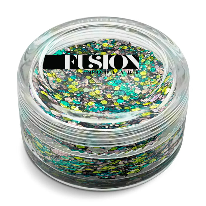 Fusion Body Art | Glitter Creams - Unicorn Disco 10ml (UV Reactive)