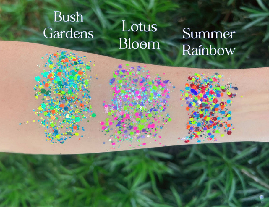 Vivid Gleam Glitter Cream - Busch Garden 10g