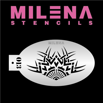 Milena Stencil - Tribal Crown