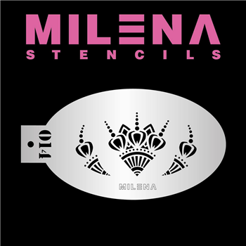 Milena Stencil - Royal Accents