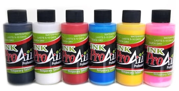 ProAiir Inks Basic Colors Alcohol Based Kit 1oz