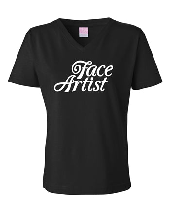 V Neck Face Artist