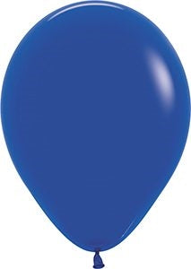 11" Fashion Royal Blue Betallic Balloons 100pk
