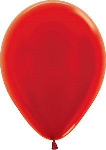 11" Metallic Red Betallic Balloons 100pk