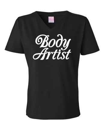 V Neck Body Artist T-Shirt