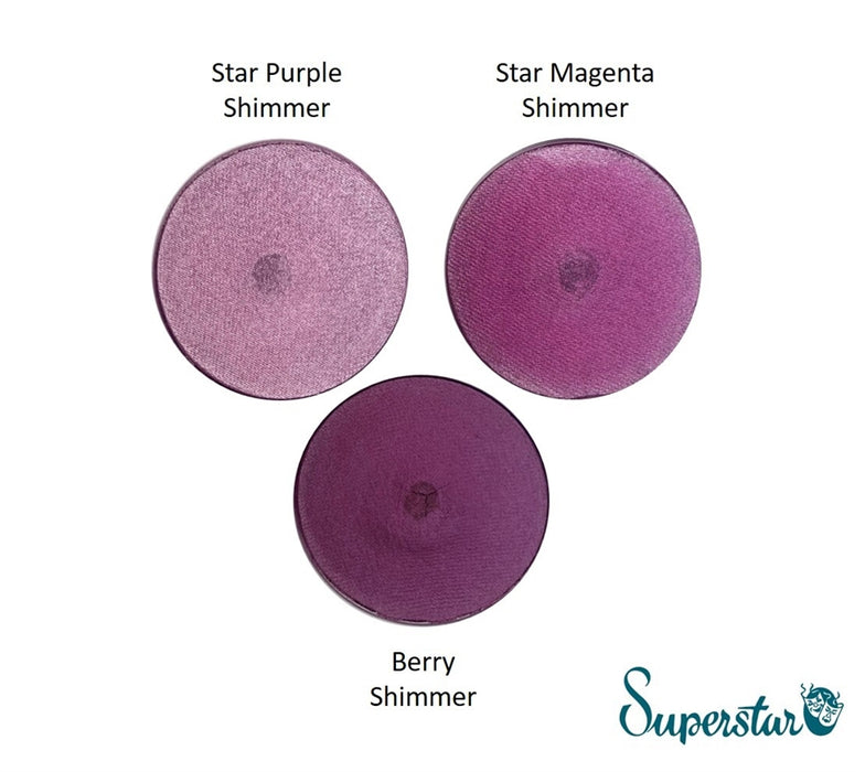 Star Magenta Shimmer - 16gr Superstar Face Paints #427