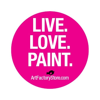 Button: Live Love Paint