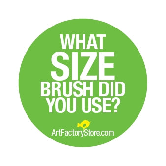 Button: What Size Brush Did You Use?
