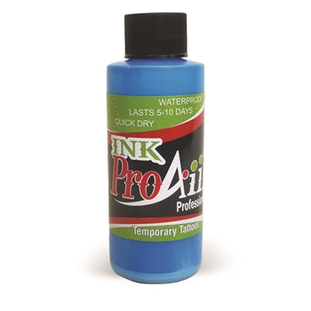 Electric Blue ProAiir INK Alcohol Based Airbrush Body Paint  2oz