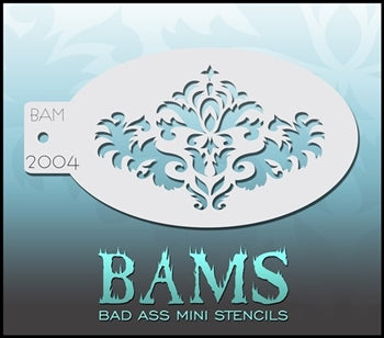 Bad Ass Mini Stencils - BAM1036 - Snowflakes