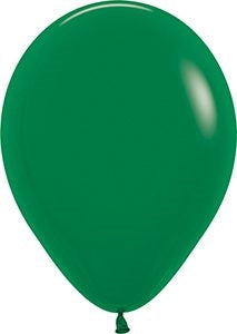 11" Fashion Forest Green Betallic Balloons 100pk