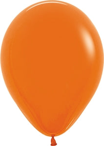 11" Fashion Orange Betallic Balloons 100pk