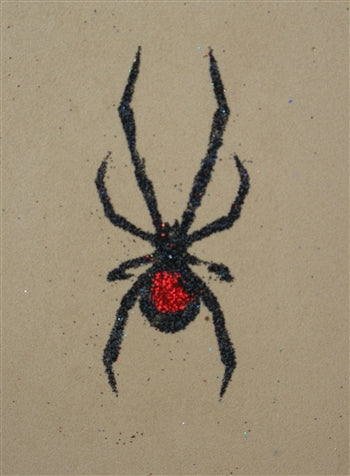 162 Black Widow Spider - Set of 5