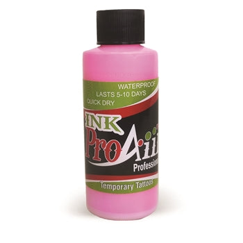 Bubble Gum Pink ProAiir INK Alcohol Based Airbrush Body Paint  2oz