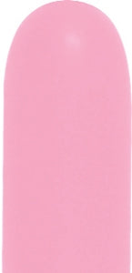 260B Fashion Bubble Gum Pink Betallic Balloons 50pk