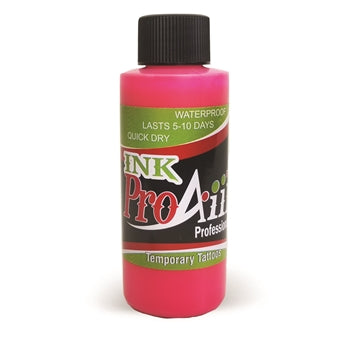UV flo Hot Pink INK Alcohol Based Airbrush Body Paint  2oz