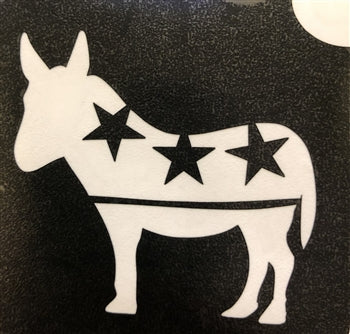 971 Political Donkey - Set of 5