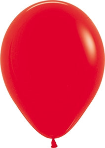 11" Fashion Red Betallic Balloons 100pk