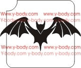 189Y Spooky Bat - Set of 5