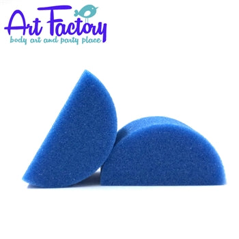 Blue half Circle Sponge 2 Pack by the Art Factory