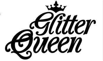 FULL-ZIP HOODED SWEATSHIRT - Glitter Queen