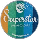 Superstar Dream Colors - 45gr  Emerald  for face and body painting
