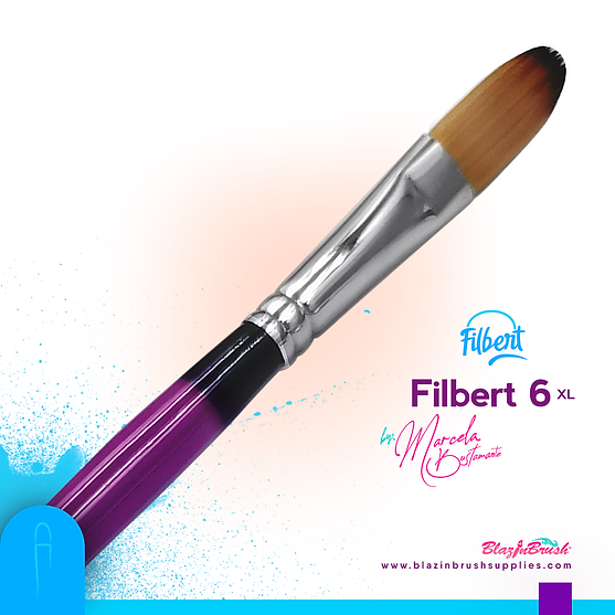 Flibert 6 XL - Blazin Brush by Marcela Bustamante