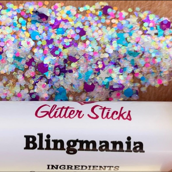 Creative Faces Glitter Sticks - Bling Mania