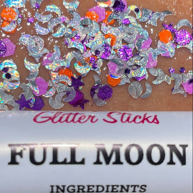 Creative Faces Glitter Sticks - Full Moon