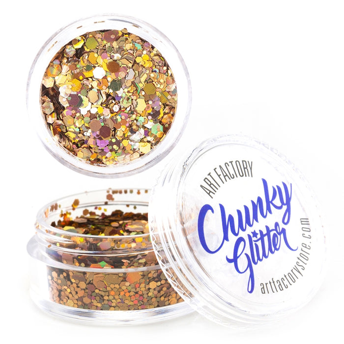 Chunky Glitter-Gold Digger