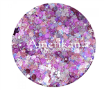Cupid pink/purple Glitter Cream By Amerikan Body Art