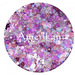 Cupid pink/purple Glitter Cream By Amerikan Body Art