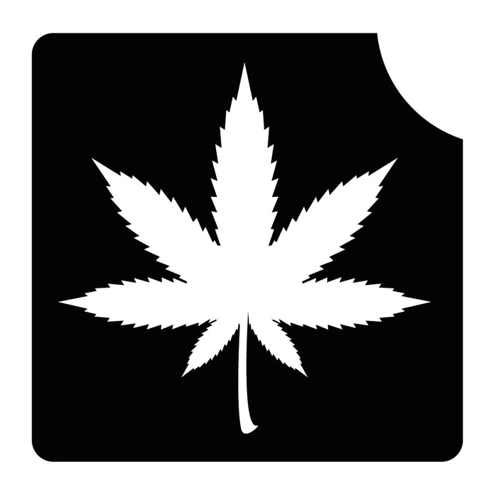 589 Marijuana Cannabis Leaf - Set of 5