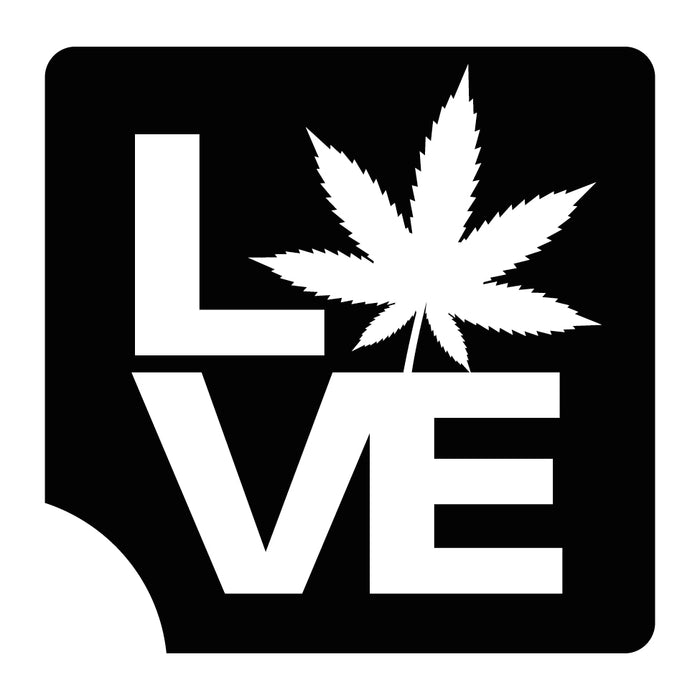 587 Cannabis LOVE - Set of 5