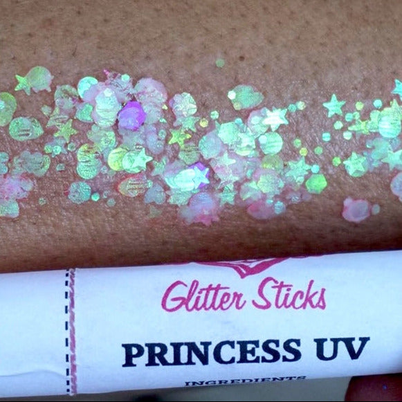Creative Faces Glitter Sticks - Princess UV