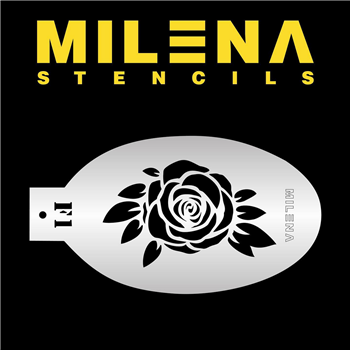 Milena Stencil - Rose