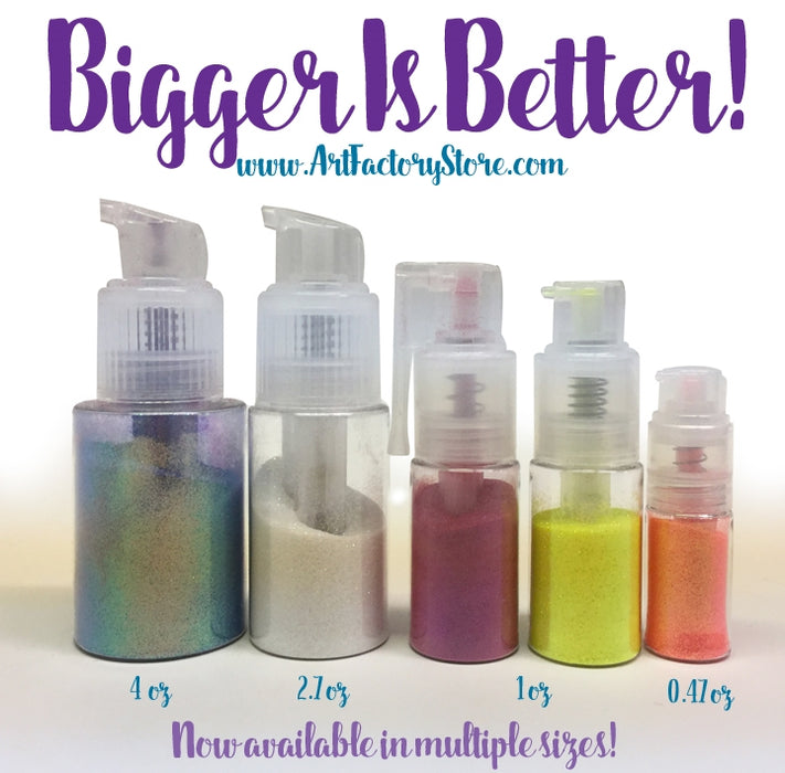 Fine Mist Glitter Spray Bottle 0.45 oz