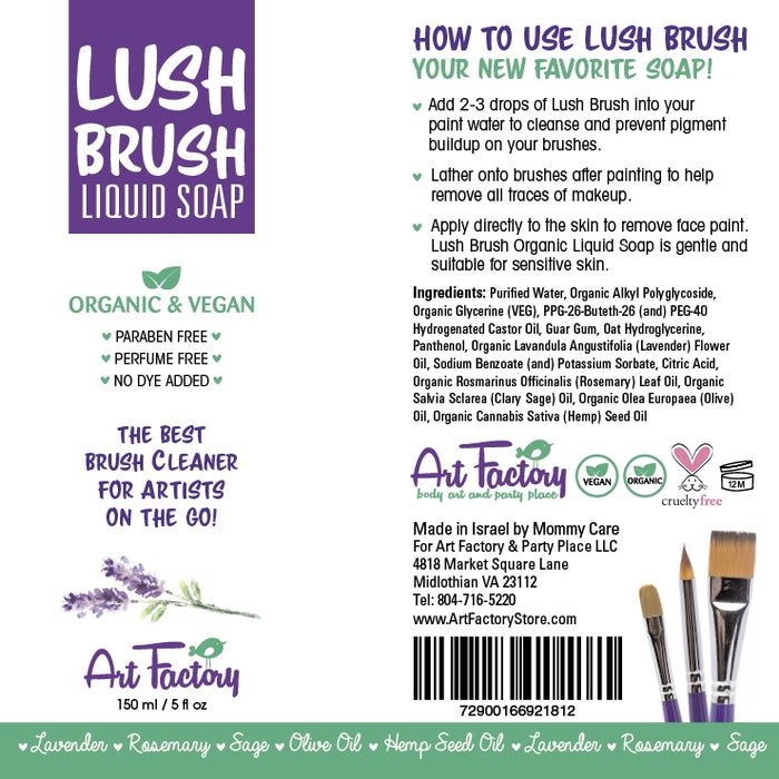 Lush Brush Liquid Brush Soap 5 fl oz