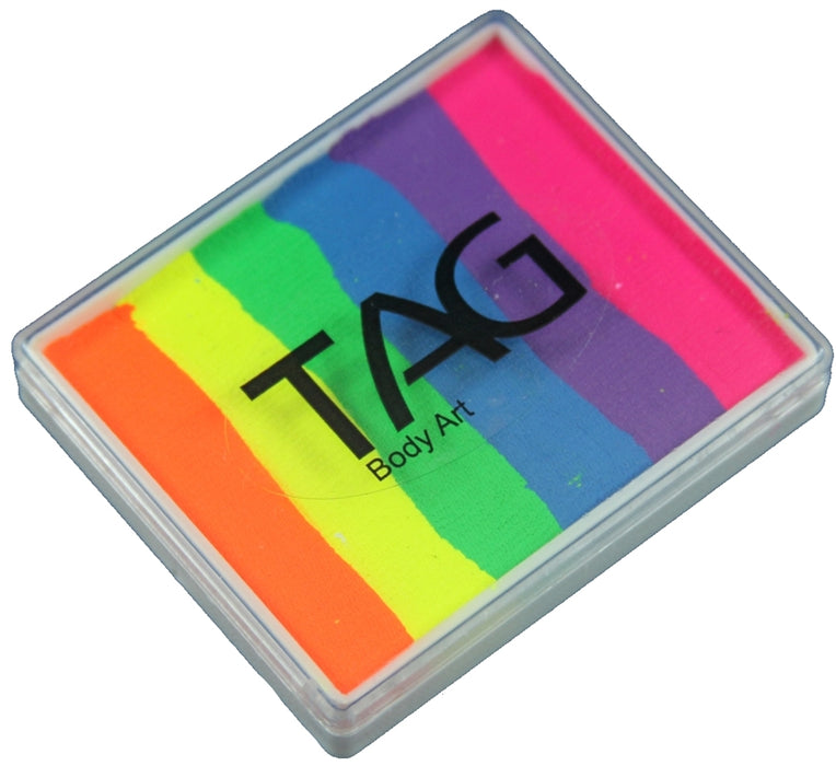Tag Paint Split Cake - Neon Rainbow 50gr