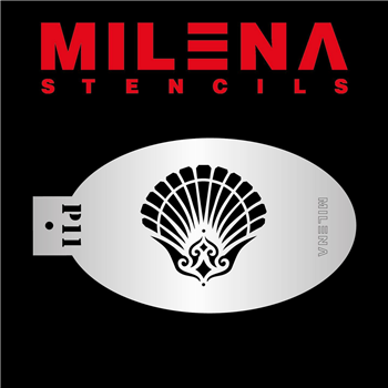 Milena Stencil - Mermaid Seashell