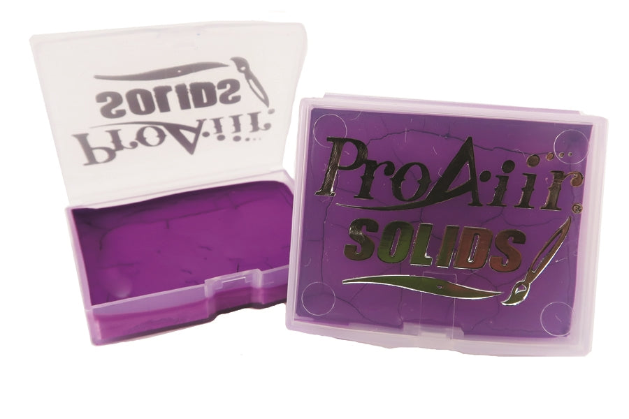 ProAiir Solids Hybrid Water Resistant face Paint - Neon Violet - 14gr