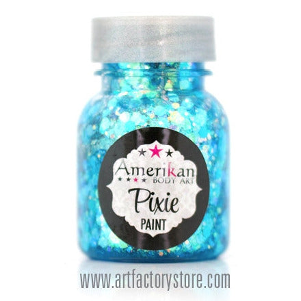 Amerikan Body Art Pixie Paint - Blue Monday 1oz