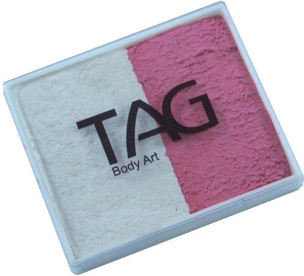 Tag face Paint Split Cake - Pearl Rose & Pearl White