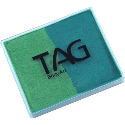 Tag face Paint Split Cake - Pearl Green & Pearl Lime