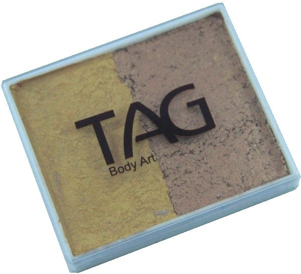 Tag face Paint Split Cake - Pearl Gold & Pearl Old Gold